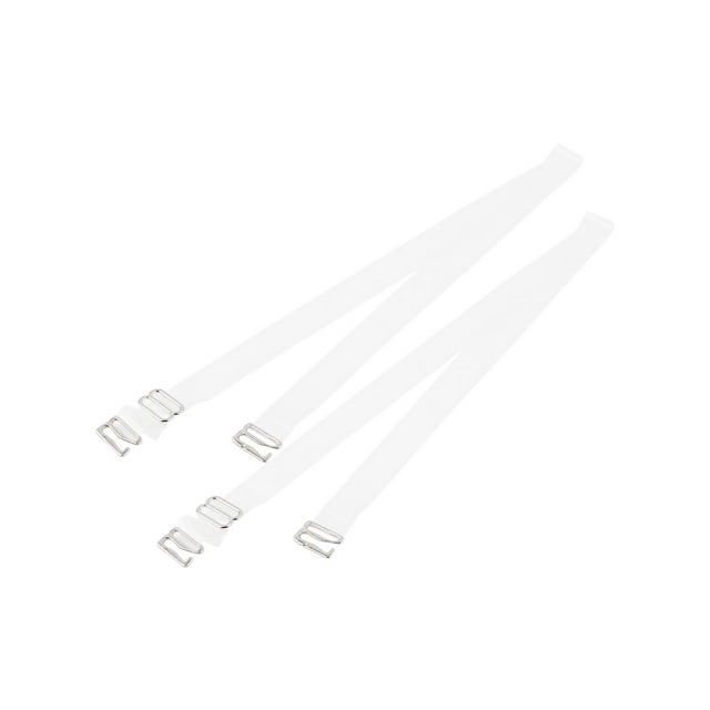INSPIRE CHIC Clear Bra Straps Replacement Invisible Bra Shoulder Straps Width: 1 1 pair Clear