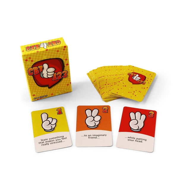 Game PlayTherapySupply CBT 123 para niños y adolescentes de 7 a 16 años