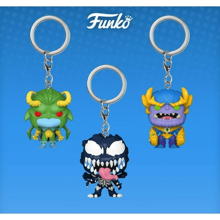 Funko Pop! Keychains: Monster Hunters Set of 3 (Loki/ Thanos/ Venom)
