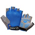 thumbnail image 1 of Guantes de ciclismo para deportes al aire libre de medio dedo para niños, antiabrasión, protectores, transpirables, finos, para primavera y verano, 1 of 6