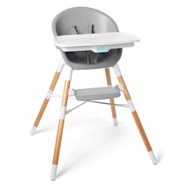 Trona Skip Hop Eon 4 en 1 gris/blanca para 6 a 5 años