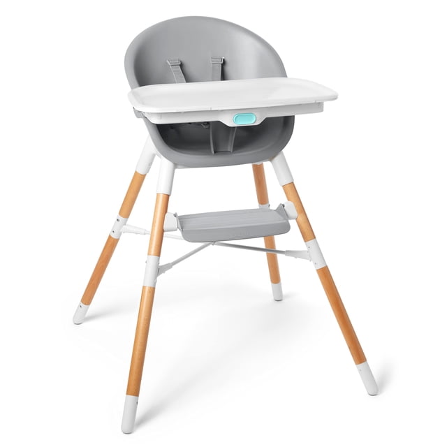 Trona Skip Hop Eon 4 en 1 gris/blanca para 6 a 5 años