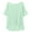 Green, variant on Women's Cloud Cotton Summer T-Shirt - Loose Fit Casual Short Sleeve Top Soft Oversized Tee for Lounge & Everyday Outfits, Green Women's Summer Short Sleeved Solid Color Casual Loose Cloud Cotton
