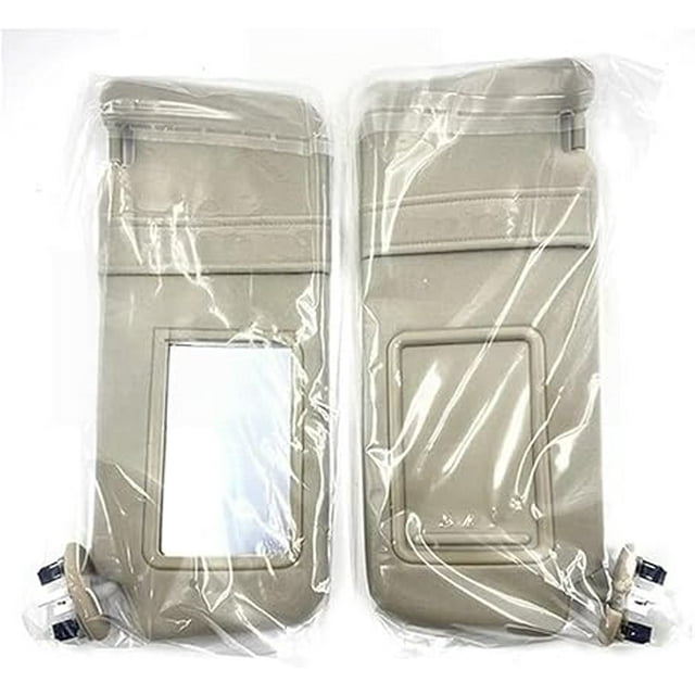 Compatible pour Toyota Camry 2007-2011 Pare-Soleil Voiture Parasol avant Véhicule Pièces de Rechange Intérieures (B Gris L et R)