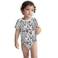 thumbnail image 3 of Daiia Fall Forest Printed Unisex-Baby Short Sleeve Onesies Bodysuits Baby Climbing Clothes Soft and Comfortable Romper with Expandable Shoulder Design-18 Months, 3 of 8