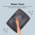 thumbnail image 4 of IRIS Cat Litter Box Small, High Sided, Scatter Shield, Gray, 4 of 10