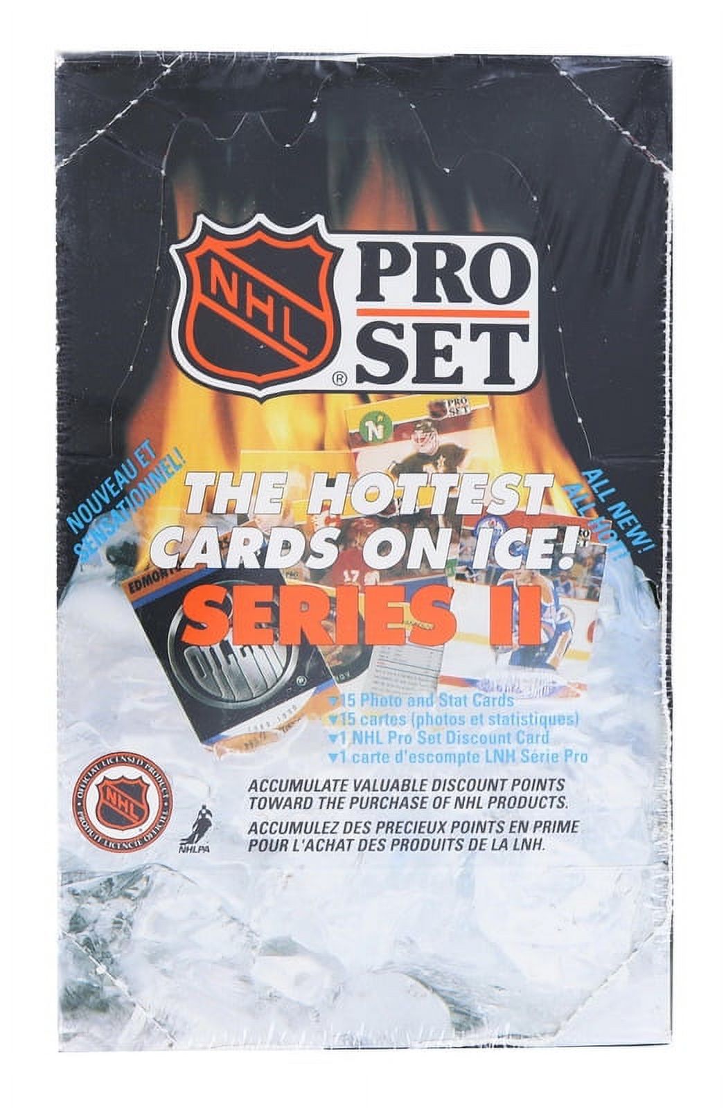 Pro Set PRS-905226-C NHL 1991 Pro Set Hockey French Sealed Wax Box