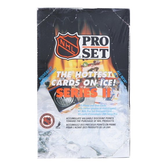 Pro Set PRS-905226-C NHL 1991 Pro Set Hockey French Sealed Wax Box