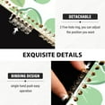 thumbnail image 3 of FORMRS 1-Subject Spiral Notebook 8" x 5" College Ruled 60 Refillable Sheet A5 Hard Cover, 2 Pack, Green Floral, 3 of 7
