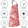 thumbnail image 6 of Bingfone Plus Cross Apron Gifts For Men, Women Professional Grade Chef Apron for Kitchen,BBQ & Grill, 6 of 8