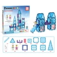 thumbnail image 4 of Azulejos magnéticos para construcción Picasso Tiles Castle Winter Ice, 72 unidades, 4 of 7