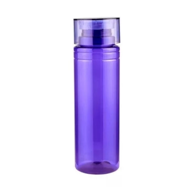 25 Cilindros Plástico Agua 850ml Color Morado Anfora Botella Agua