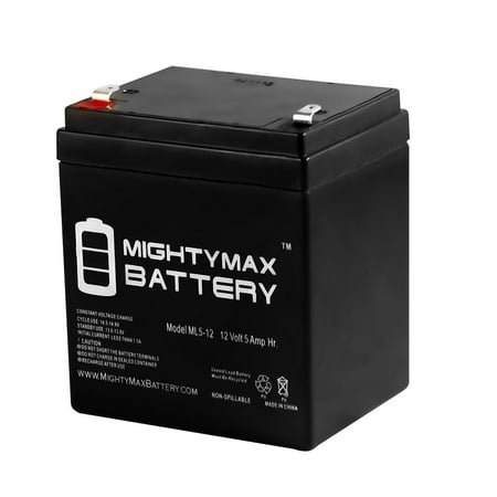 - 12V 5AH SLA Battery Replacement for ELK M1EZ8 Control Kit