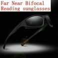 thumbnail image 5 of Wrap Around Square Photochromic Bifocal Reading Glasses Sunglasses for Men Women Magnifying Reading Man Sports Presbyopic Sunglasses, 5 of 11