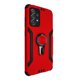 thumbnail image 3 of Funda antigolpes Simer para Samsung Galaxy A52 Rojo con anillo metalico y mica 5D, 3 of 3