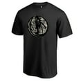 thumbnail image 2 of Men's Black Dallas Mavericks Cloak Camo T-Shirt, 2 of 3