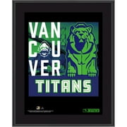 Angle View: Vancouver Titans Fanatics Authentic 10.5" x 13" Overwatch League Hometown 2.0 Sublimated Plaque