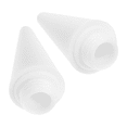 thumbnail image 1 of 2 Pcs Capuchons de Stylet Pratiques avec Embout de Stylet Capacitif Fibre Alternative Embouts de Stylet Remplaçables pour Appareils à Écran Tactile Blanc, 1 of 6