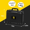 thumbnail image 3 of DEVASO Étui de Transport pour Nintendo Switch/Switch OLED, Étui de Voyage Professionnel de Luxe Imperméable Doublure Souple Étui Rigide pour Nintendo Switch OLED Modèle (2021, 3 of 7