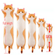 thumbnail image 2 of Juguetes de peluche de gato de 50-150cm de largo, 10 estilos, almohada de dormir para decoración del hogar, regalos de cumpleaños para niñas, 2 of 5