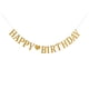 thumbnail image 5 of KAKOWELY Banderín decorativo de papel con letras en inglés "Feliz cumpleaños", banderín de letras para decoración de fiestas (dorado), 5 of 5