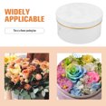 thumbnail image 2 of KAKOWELY Round Bouquet Packing Box MarblingGift Case Paper Flower Case Gift Packing Box,7.09"X7.09"X3.66", 2 of 4