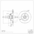 thumbnail image 2 of Front Dynamic Friction Company Disc Brake Rotor 600-47061 (1), 2 of 2