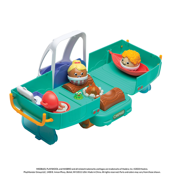 Playskool Weebles Turn 'n Tumble Home Playset With 2 Weebles Figures, Music & Sounds