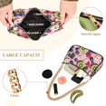 thumbnail image 2 of FORMRS Womens Shoulder Bag with Chain Strap Clutch Purse Cute Tote Handbag, Pink Kiwi, 2 of 7