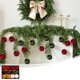 thumbnail image 1 of Adornos navideños, adornos navideños, regalos navideños, bola navideña envuelta en tela, colgante de decoración, adorno de tela navideña, bola de tela para decoración de árbol de Navidad, bola de Navi, 1 of 6