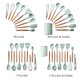thumbnail image 3 of 9PCS Utensilios de cocina Juego de utensilios de cocina Juego de utensilios de cocina de silicona Ju Abanopi 9 piezas y soporte, 3 of 7