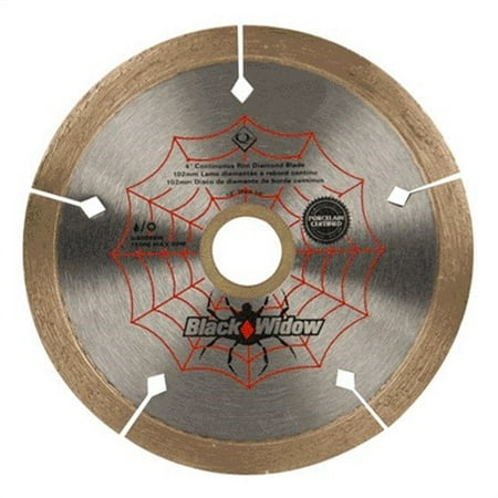 QEP 6-4008BW Tile Saw Blade, Wet/Dry,4 In Dia