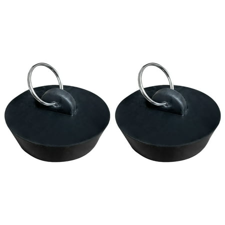 

2pcs With Pull Ring Water Stopper Drain Plug Kitchen Sink Durable For Bathtub