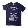 thumbnail image 3 of I'm Too Old For This Sheet Shirt Cute Ghost Shirt Funny Halloween Tee Mens Womens Halloween Costume, 3 of 6