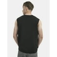 thumbnail image 3 of No Boundaries Men's & Big Men's Oversized Sleeveless Cotton Muscle Tee, Sizes XS-5XL, 3 of 5