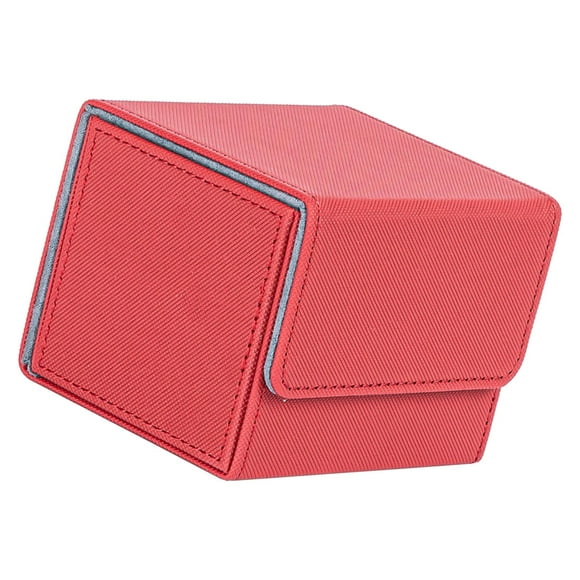 Estuche de Baraja de Cartas Sunnimix Estuche de Cuero PU para Cartas de Juego