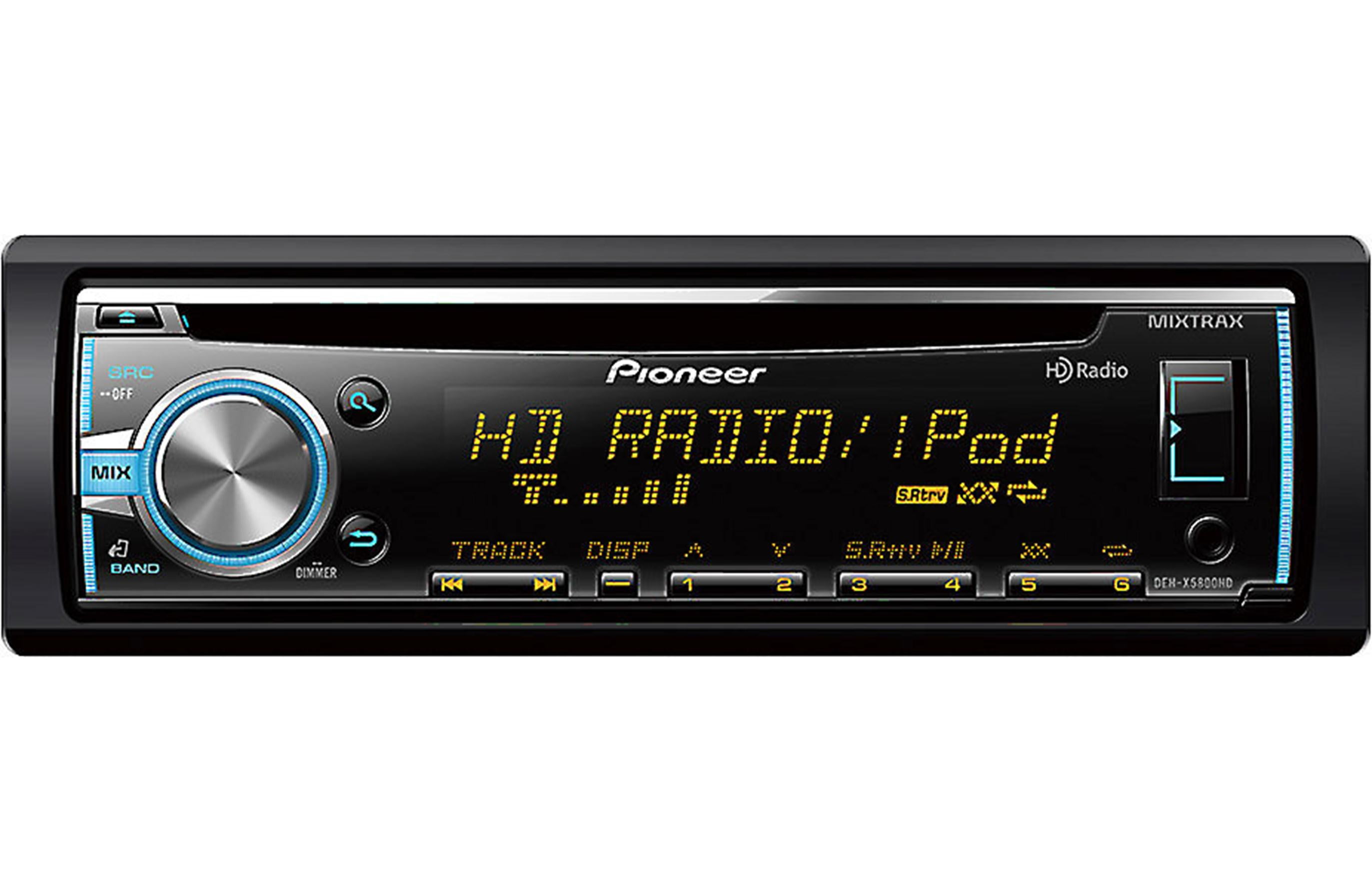Refurbished Pioneer DEHX5800HD Car CD Receiver with HD Radio Aux USB