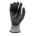 thumbnail image 3 of 10-Pack of Cordova 7736S OGRE-CR 13-Gauge, Salt & Pepper HPPE Shell Work Gloves, TPR Protectors, Gray Polyurethane Palm Coating, ANSI Cut Level A2, Small, 3 of 5