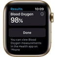 thumbnail image 3 of Restored Apple Watch Series 6 GPS + LTE 44MM Gold Stainless Steel Case Cyprus Green Band (Refurbished), 3 of 3