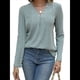 thumbnail image 2 of Camisas Elegantes de Textura para Mujer, de Algodón Básico con Rayas en las Axilas - Sudadera con Capucha Verde XL, 2 of 10