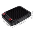 thumbnail image 3 of Miangastore Water Cooling Radiator Graphic Card Heatsink Computer Motorcycle Cooling Supply, 3 of 8