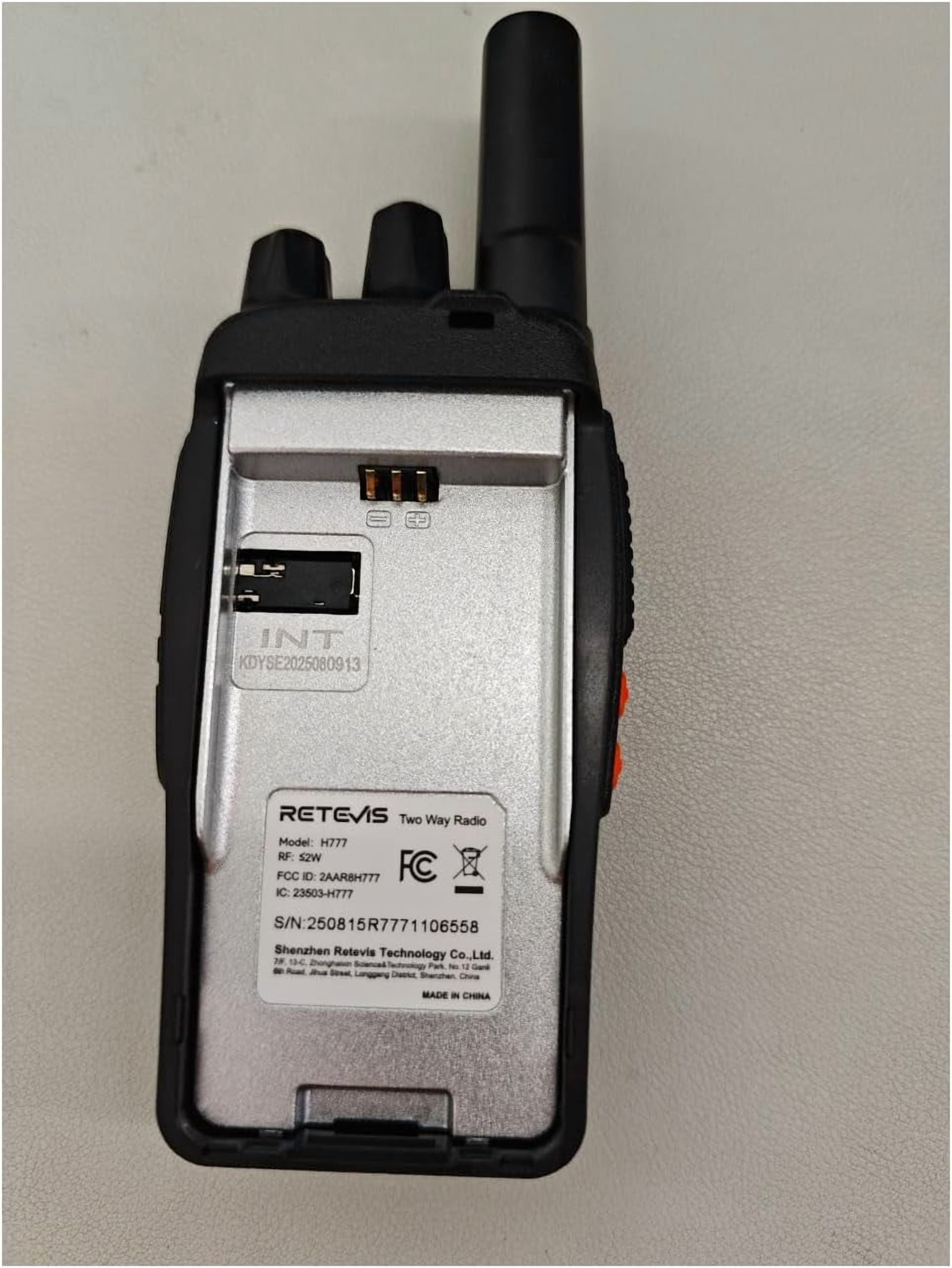 H-777 Walkie Talkies for Adults Long Range Hand Free Handheld Rechargeable Two Way Radio Business 2 Way Radios with Charger (6 Pack)