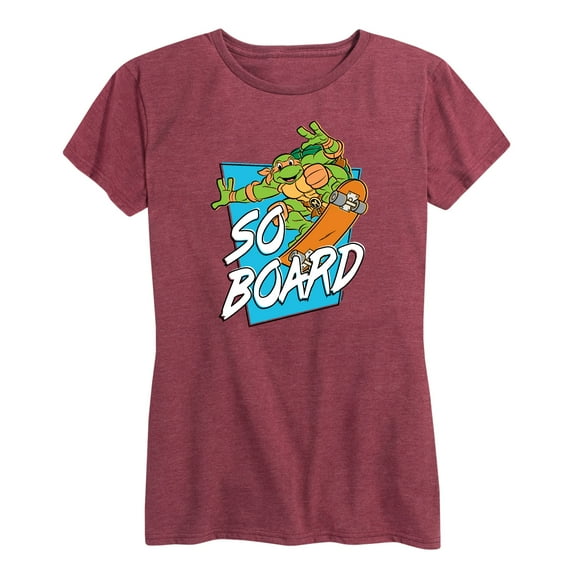 Teenage Mutant Ninja Turtles - So Board - Women's Short Sleeve Graphic T-Shirt