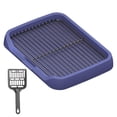 thumbnail image 1 of Runquan Dog Toilet Keep Paws and Floors Clean Removable Mesh Grids Indoor Potty Tray Blue, 1 of 8