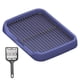 thumbnail image 1 of Inodoro para perros, soporte para almohadilla para orina de cachorro, caja de arena desmontable para mascotas, entrenador de orinal portátil Azul, 1 of 9