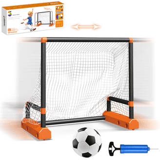 No.39065 ミッキーマウス WITH FOOTBALL 4点セット Disney Mickey Mouse Soccer Net with Ball & Pump, Multicolor, Kids
