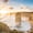 Twelve Apostles Beach Sunrise, variant on Elephant Stock Saltum Beach Sunset Wall Art - Horizontal Canvas Wall Art - Living Room Wall Decor - Beach Canvas - Orange And Green Decor - 12" x 8"