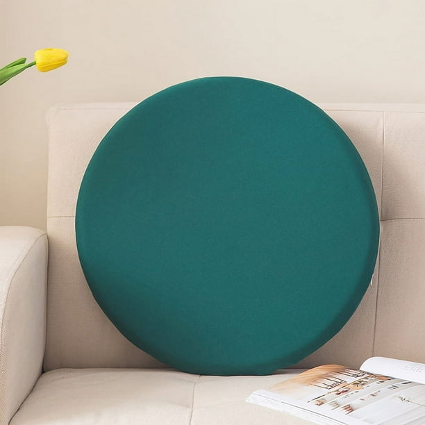 Nvzi Cojín grueso y cómodo para jardín, terraza, hogar, cocina, oficina, 11,81 x 11,81 x 1,81 pulgadas (verde)
