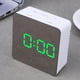 thumbnail image 4 of leyfeng Espejo de plástico multifuncional LED Luz nocturna Termómetro Reloj de pared digital Lámpara Reloj despertador, 4 of 7