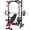Z6-Weight bench/230LB Weight Plates, variant on Mikolo Smith Machine Home Gym, 7-in-1 Multi-Function Squat Rack with Cable Crossover, 1000LBS Workout Station with Weight Bar and Accessories